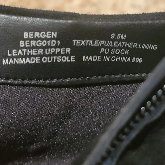 Steven by Steve Madden Bergen Black Suede Boot, Bootie Wmn Sz 9 5 - Picture 10 of 12